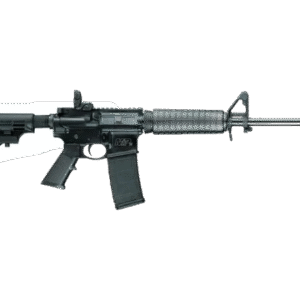 Smith & Wesson M&P 15 Sport II Rifle with Magpul MBUS Rear Sight 5.56x45mm 16″ Barrel 30-Round Polymer Black